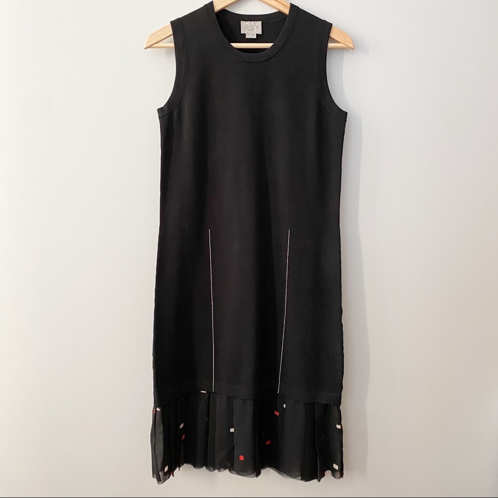Grey Jason Wu Sleeveless Work Office Knit Dress S